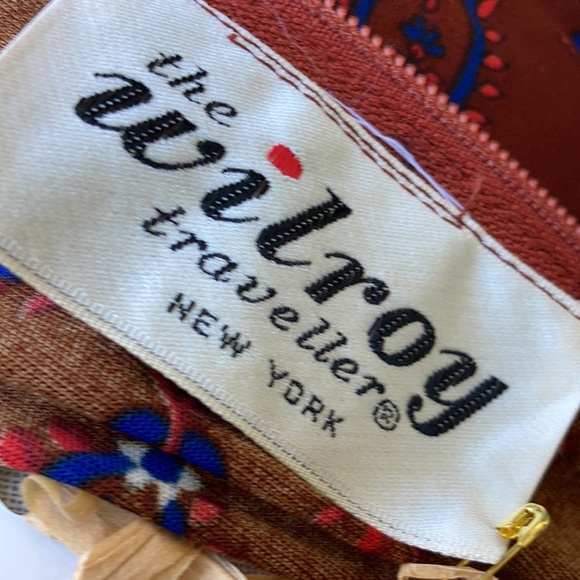 Vintage jersey dress The Wiley NY paisley s/m - Picture 10 of 16